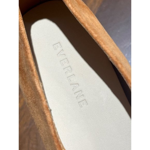 Everlane The Mary Jane in Toasted Almond Velvet New Womens Flats Shoes - Picture 5 of 13